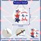 Patriotic Decorations 4th of July Wreaths Wall Decor Red White and Blue